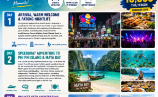 Phuket tour package 3 days 2 nights+Phi Phi island tour